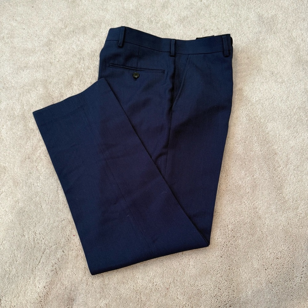 Men's Navy Dress Pants